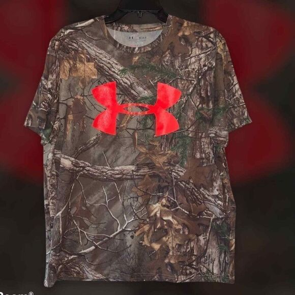 Under Armour Mens UA Tech Camo T-Shirt Size M - Picture 2 of 7